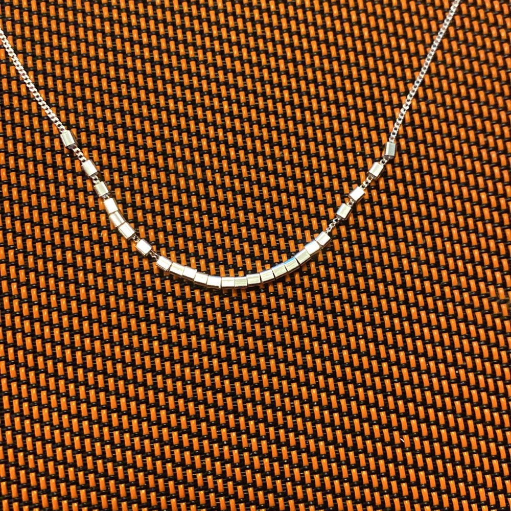 Dainty Sterling Silver 16” Necklace With 2” Extender